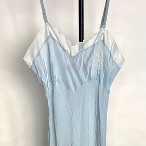 Vintage 1950s Powder Blue Slip
